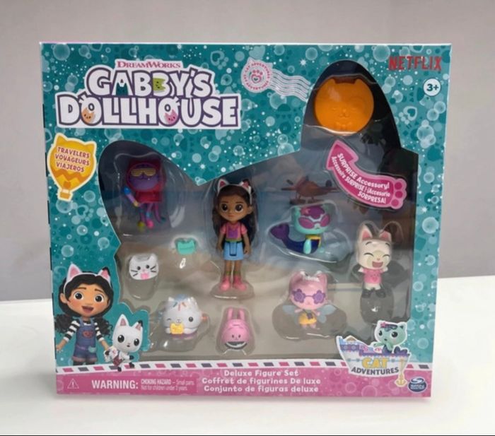 Coffret Deluxe Figurines de voyageurs - Gabby et la maison magique