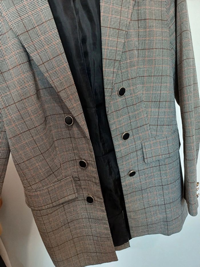 Blazer à carreaux - photo numéro 6
