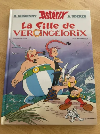 BD Asterix - La fille de Vercongetorix