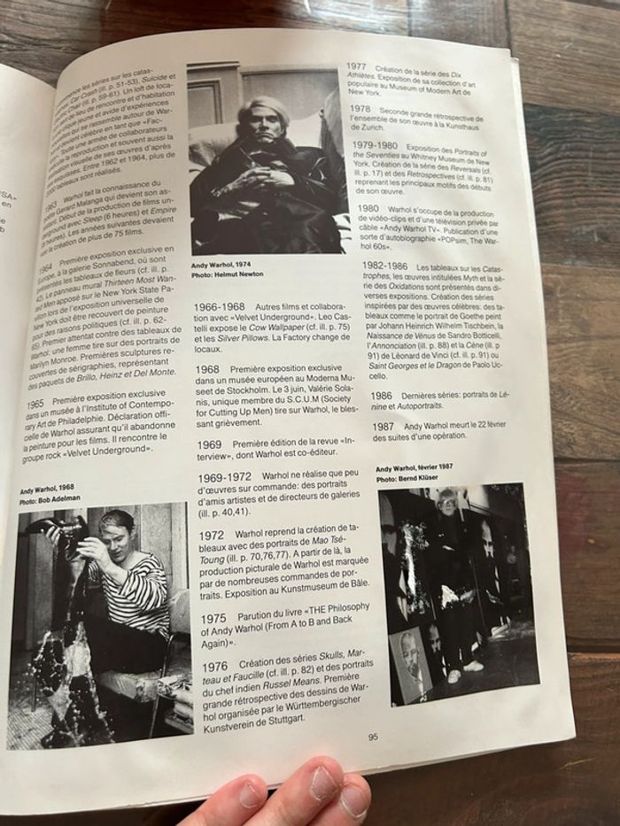 Livre andy warhol - de l’art comme commerce - benedikt taschen 1988 - photo numéro 14