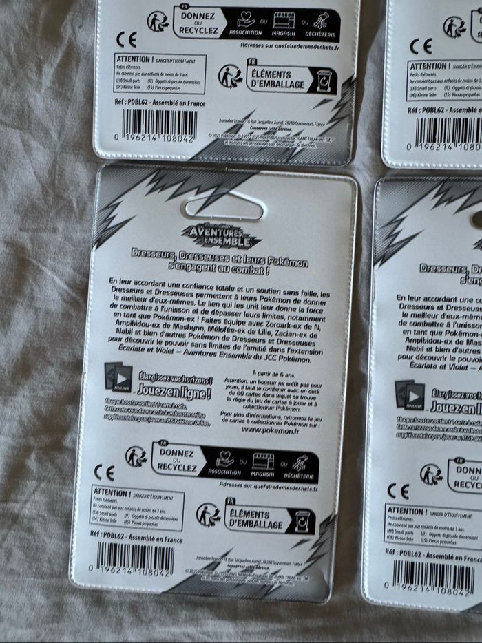 Pokémon artset blister scellé aventures ensemble ev9 - photo numéro 4