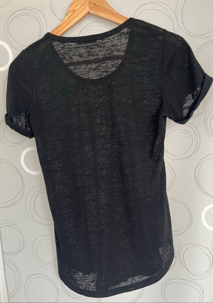 T shirt noir - photo numéro 3