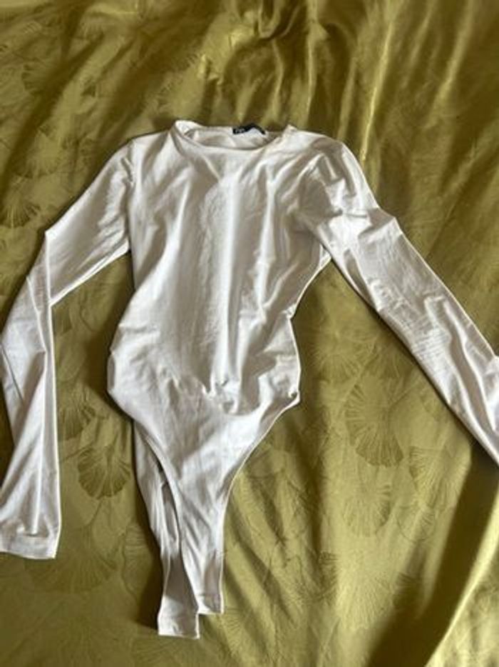 Ensemble bodi manche longue blanc zara - photo numéro 5