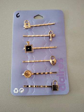 Lot de 6 barrettes Claire's Neuf