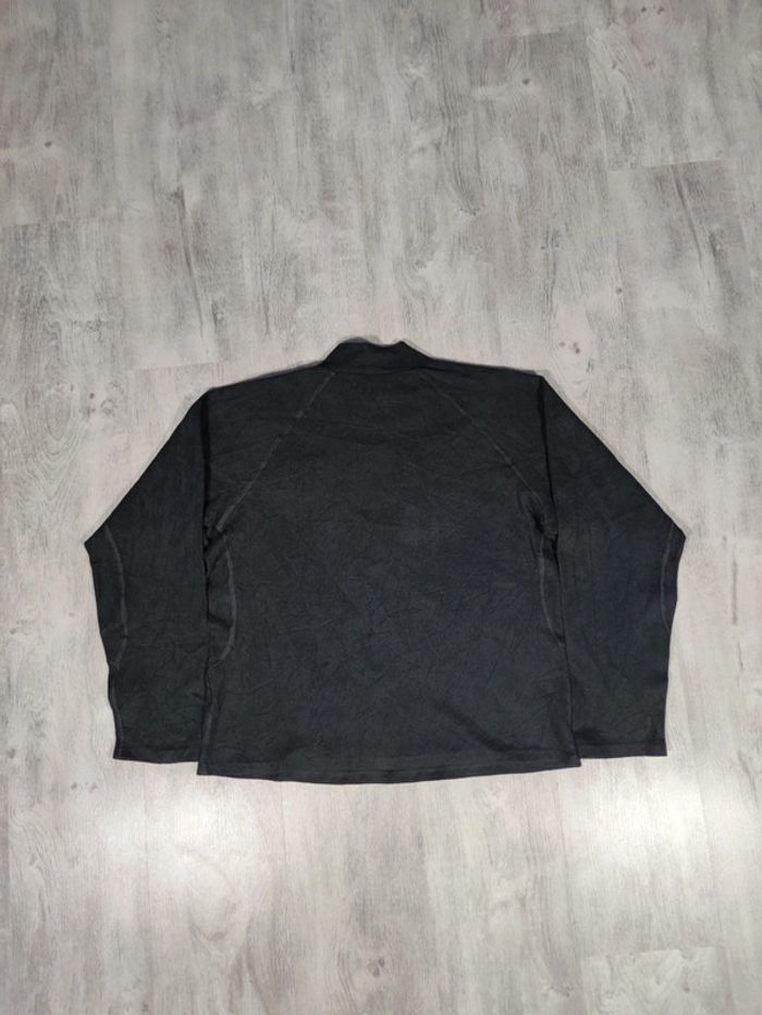 Pull Half Zip The North Face Noir Logo Brodé Taille XL Femme - photo numéro 7