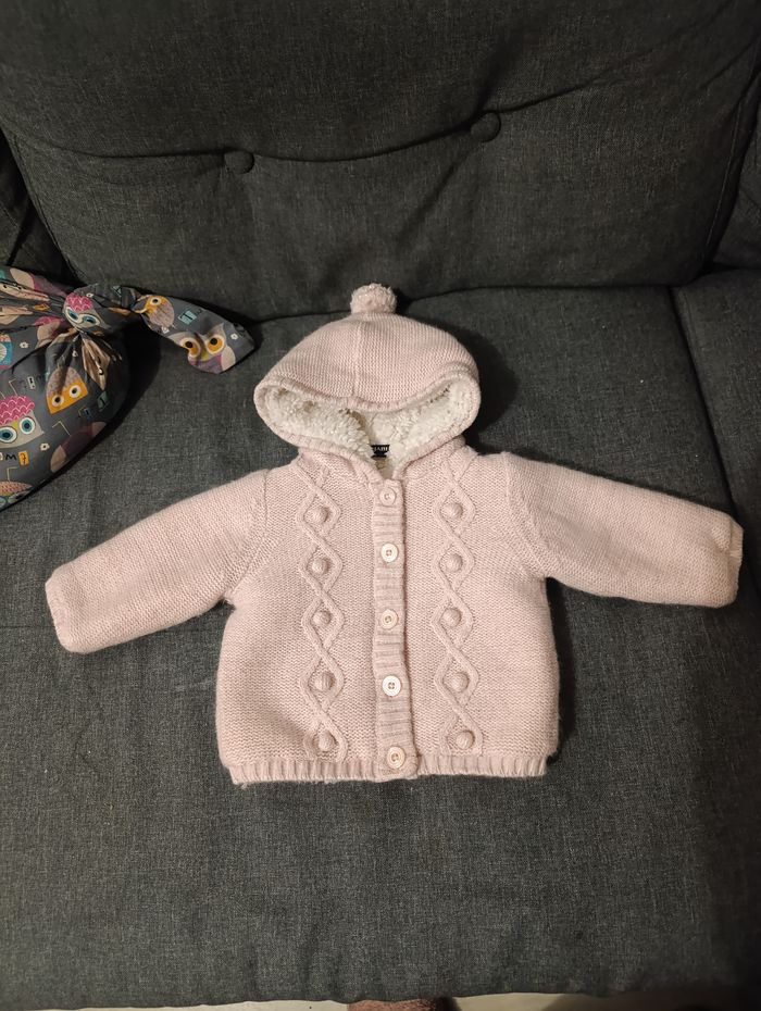 Manteau gilet bébé
