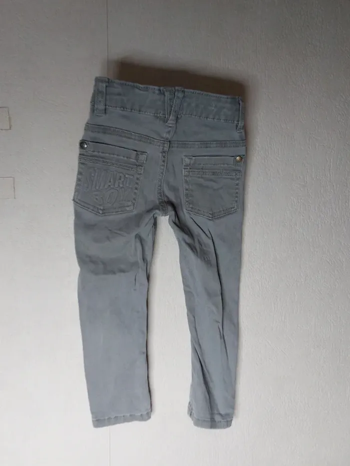 Pantalon jeans slim gris "Orchestra" - photo numéro 2