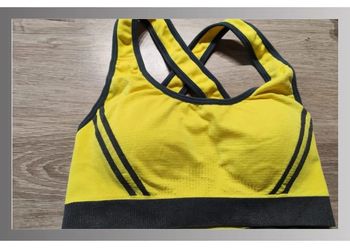 Brassière jaune Taille M