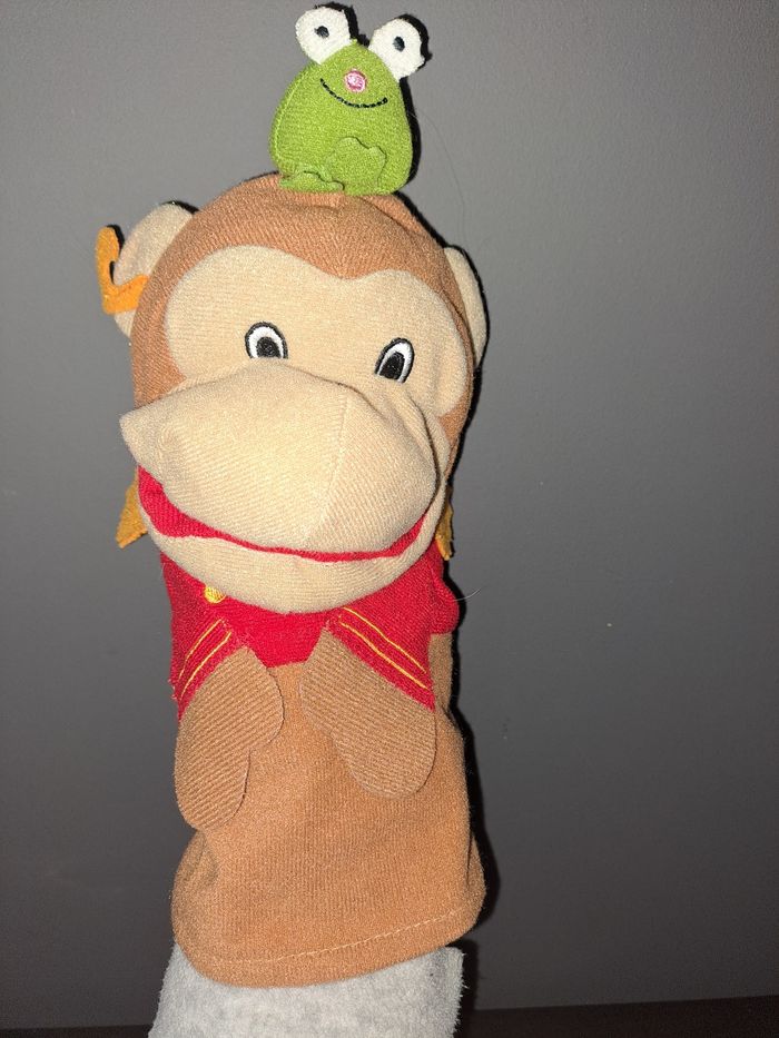 Marionnette singe et grenouille - photo numéro 3