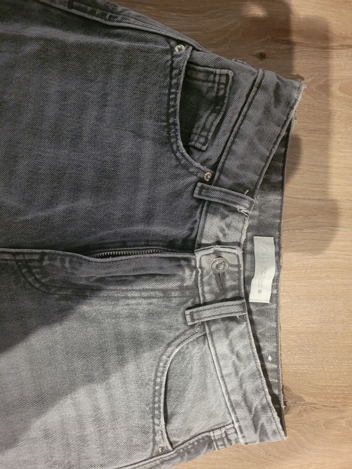 Jeans large  Gris - photo numéro 2
