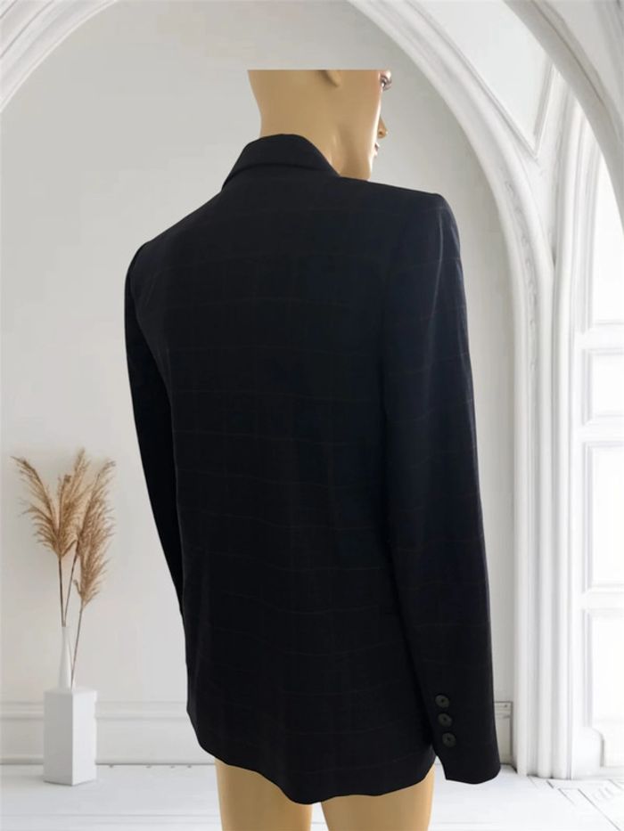 Blazer croisée Zara neuf taille s bleu marine - photo numéro 7