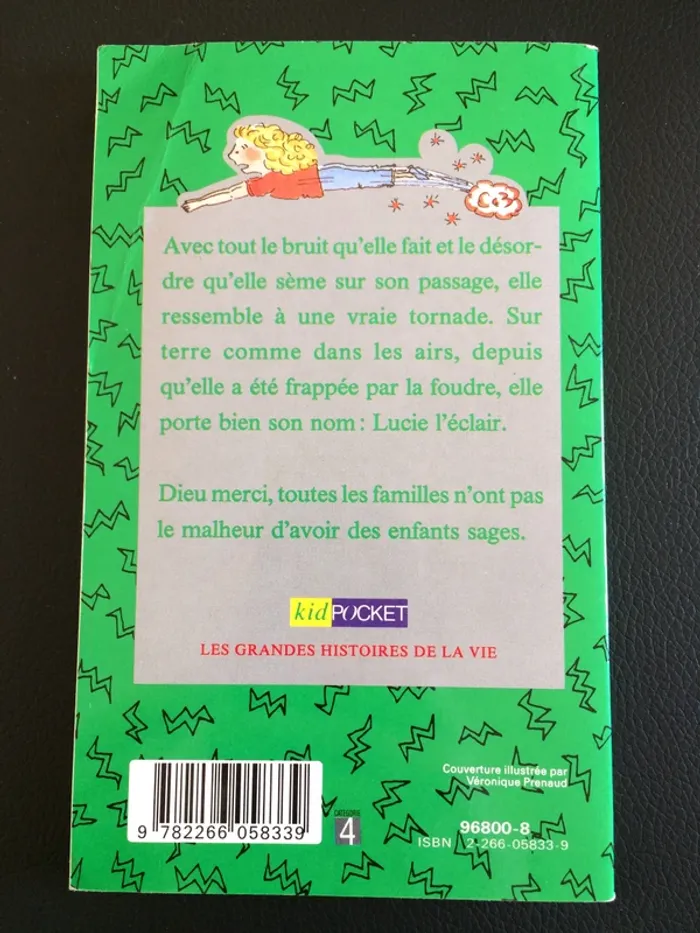 Livre Lucie l'éclair - photo numéro 2