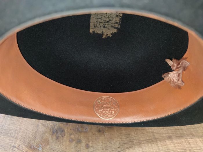 Sools hatter Chapelier Paris Chapeau melon vintage 1900 - photo numéro 7
