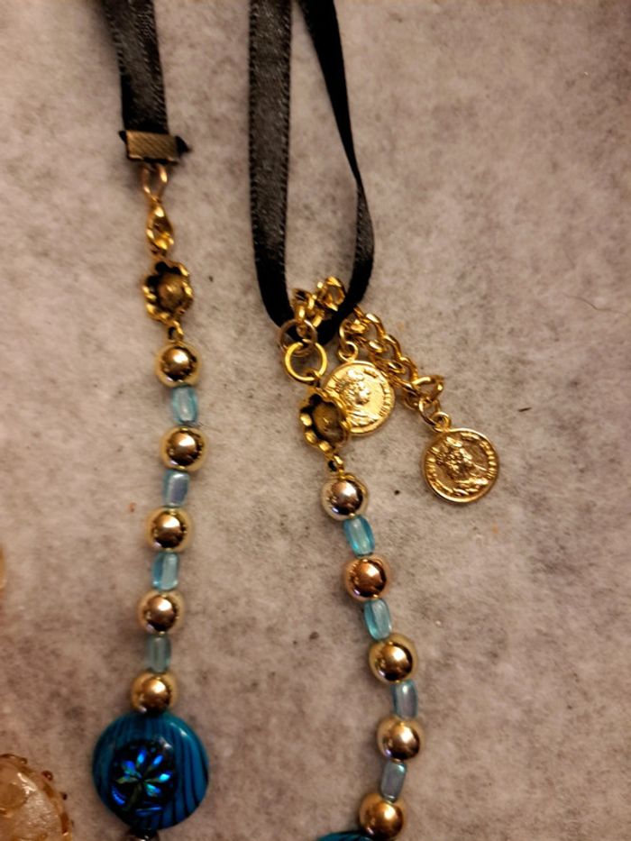 Lot de colliers multicolore artisanale - photo numéro 9