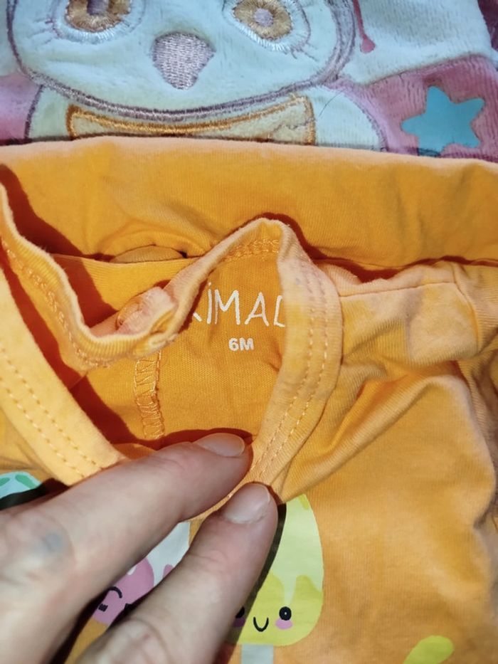 Lot 4 pyjamas bébé fille 6 mois - photo numéro 3