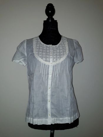 Chemisier blanc Antonelle taille 1 neuf sans étiquette