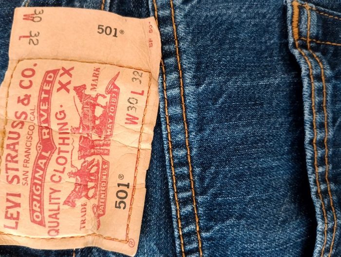 Jean Levi's 501 vintage W30 L32 - photo numéro 10