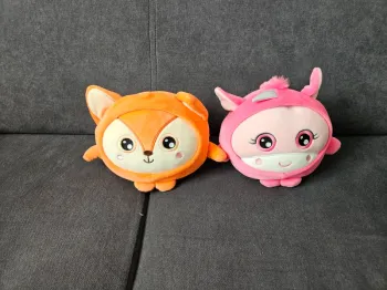 Lot 2 peluches Squishimals
