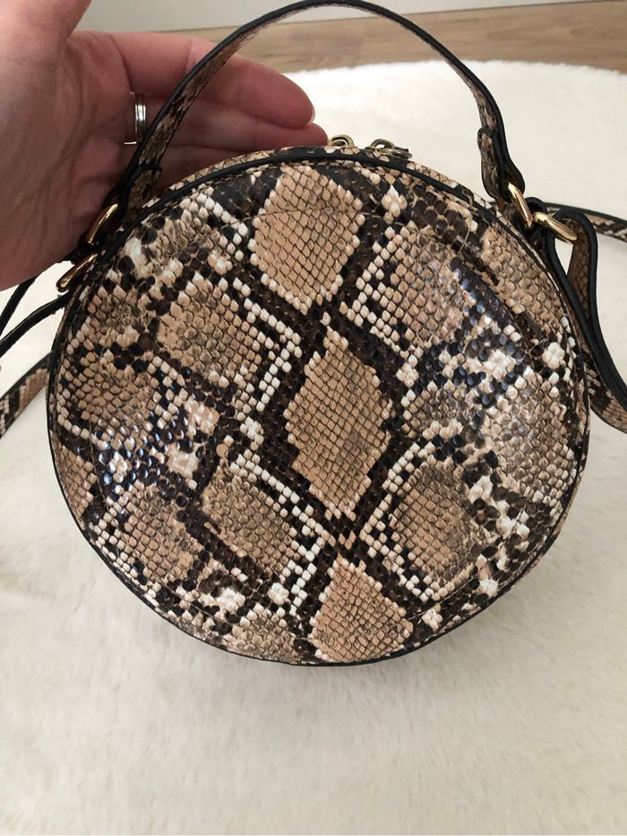 Petit sac rond python - photo numéro 2