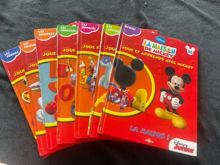 7 livres de Mickey