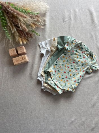 Lot de 5 bodys 3 mois - Garçon