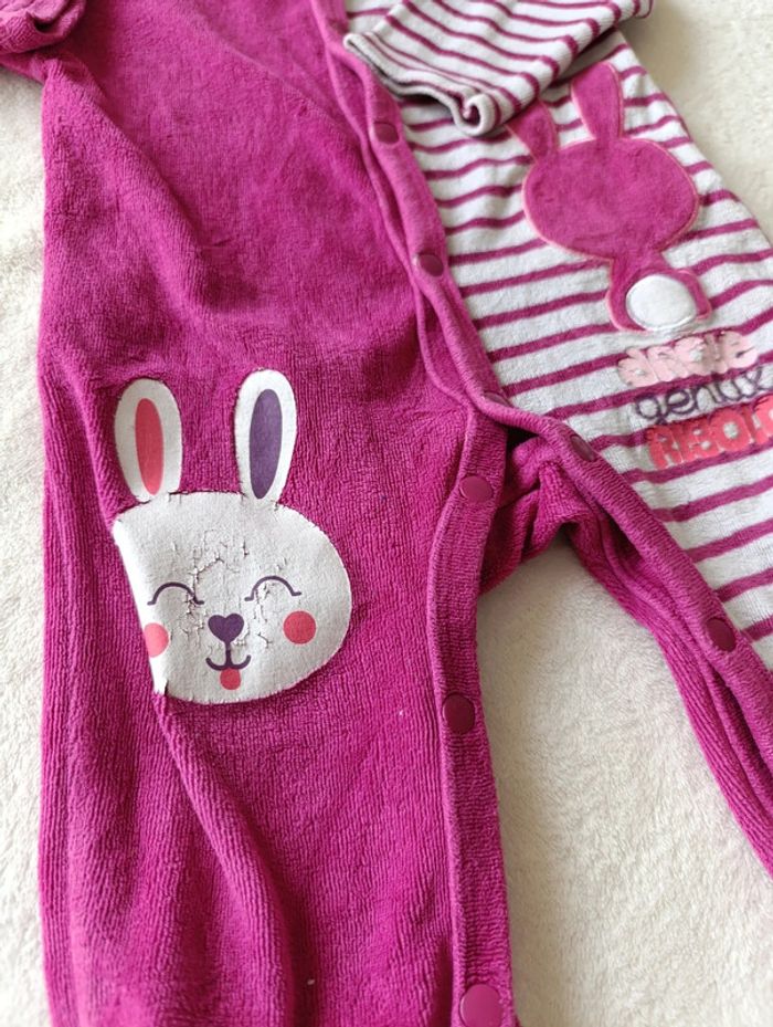 Pyjama velours 9M - photo numéro 2