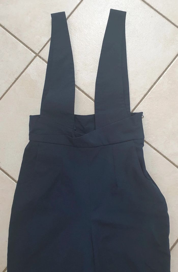 Pantalon à pattes d´éléphant salopette - photo numéro 3