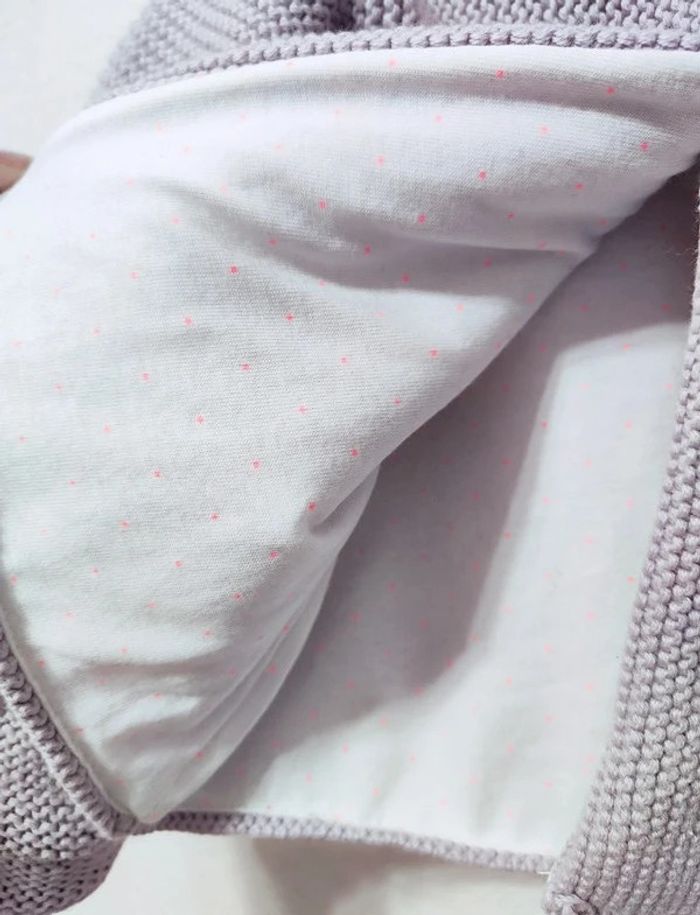 Gilet veste manteau bébé fille taille 12 mois Marèse - photo numéro 7