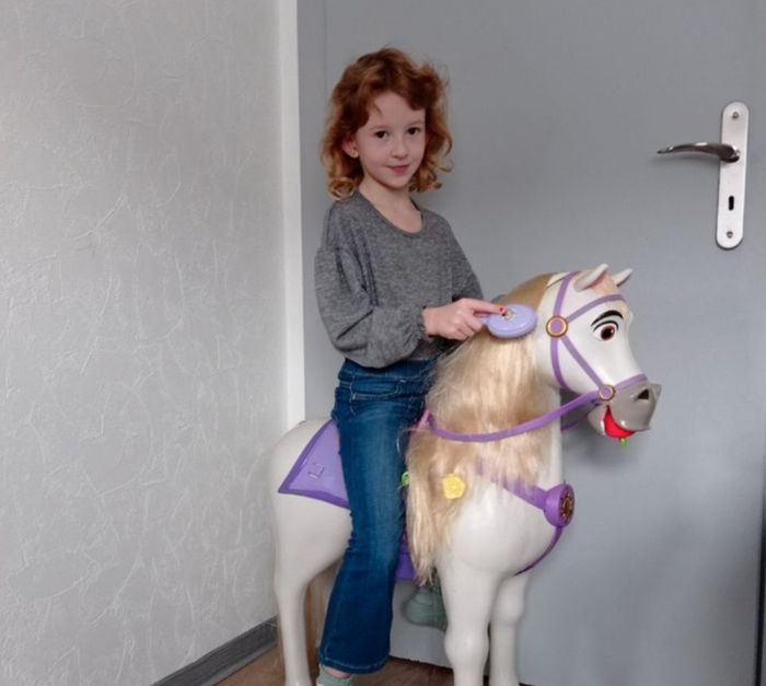 Cheval géant Maximus de Raiponce