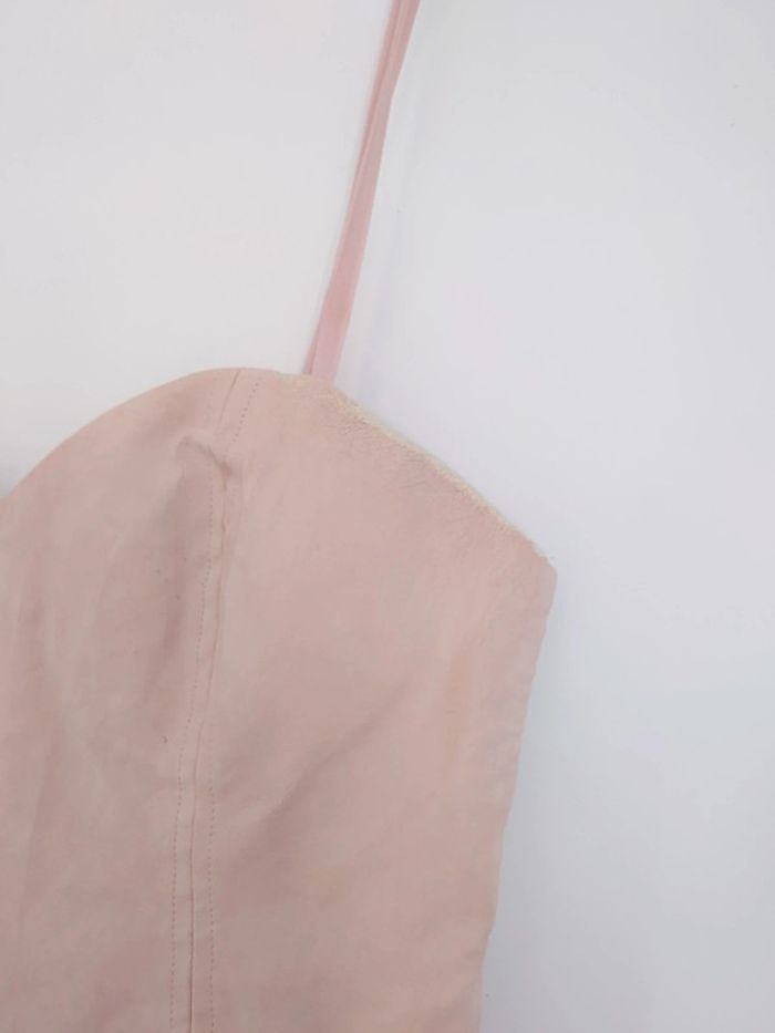 Jolie robe bustier rose pâle coco fortunes taille 38 - dressing trié par tailles - photo numéro 2