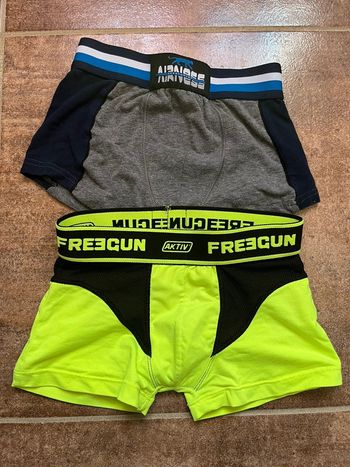 Lot boxers 6 ans-8 ans (2 pièces )