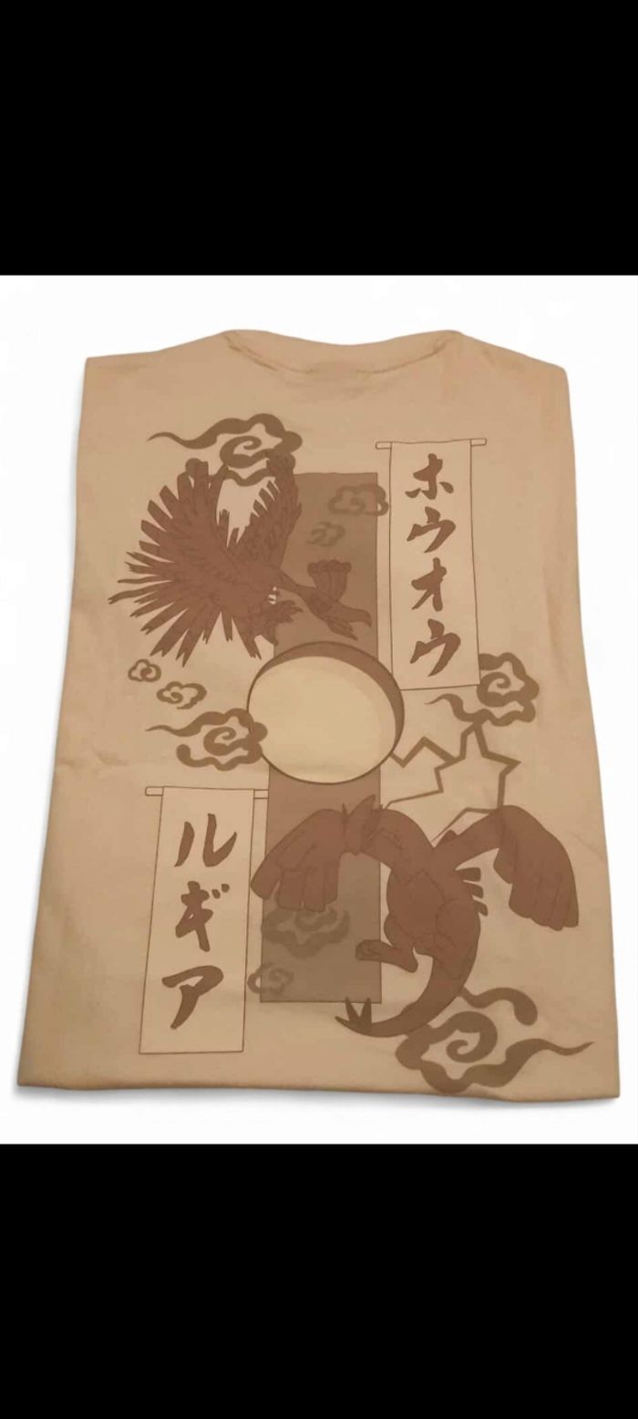 T-shirt Celio collection Pokémon Lugia Ho-Oh XXS