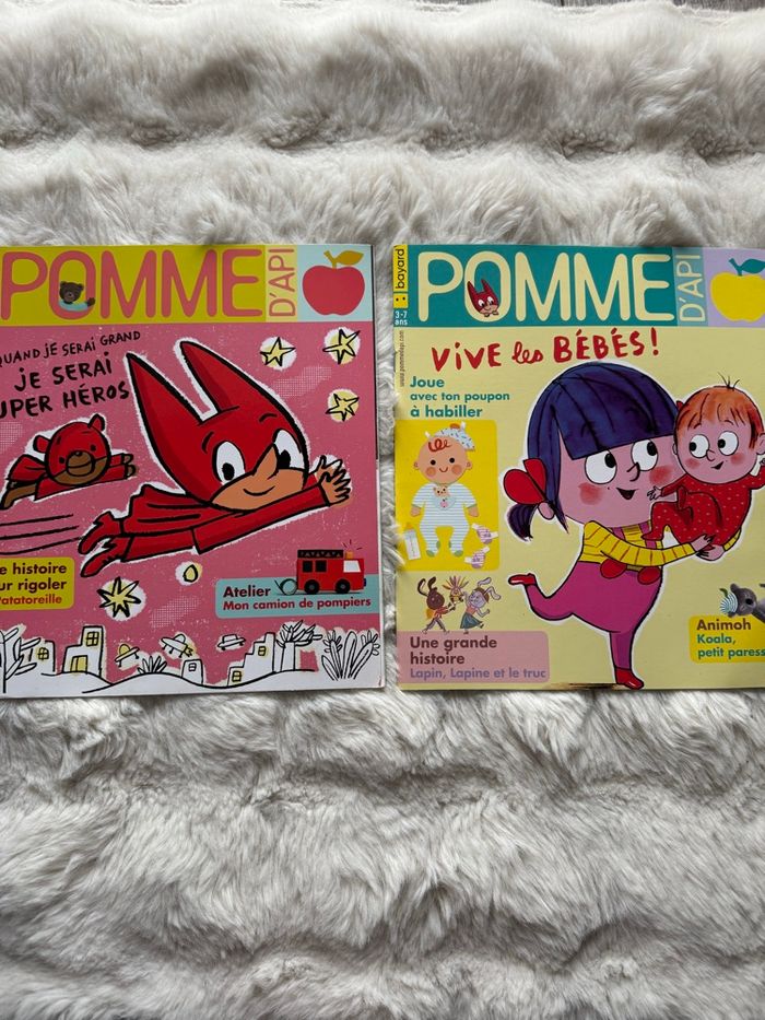 📚Lot 14 livres pomme d’api - édition bayard - 3-7 ans- état satisfaisant