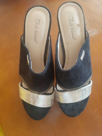 Chaussures talons 9,5 cm. Pointure 40