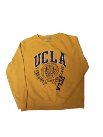 Sweatshirt jaune universitaire officiel UCLA - Taille M