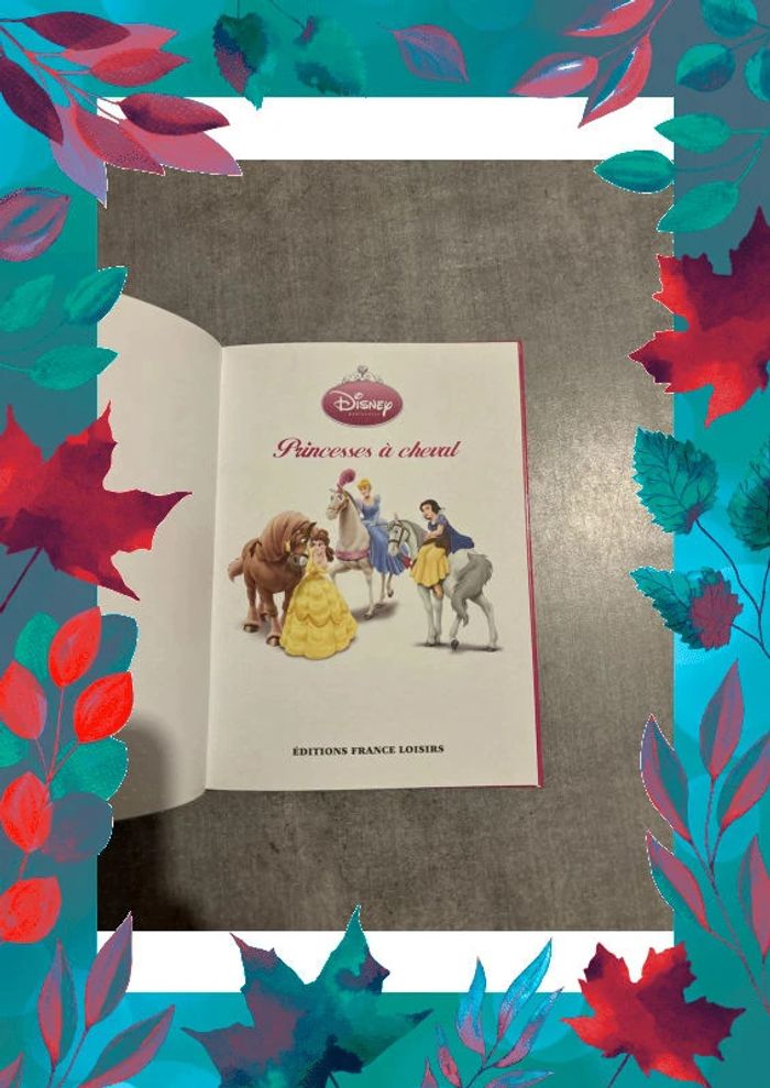 Livre Disney, princesse, à cheval - photo numéro 2