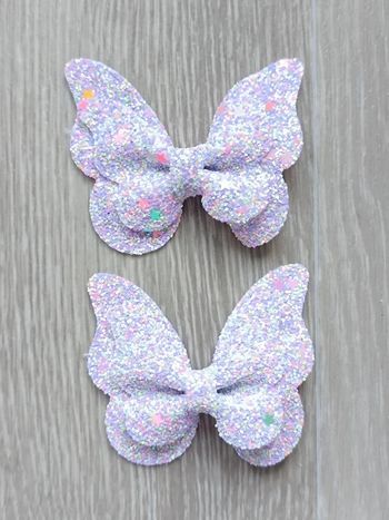 Lot de 2 barrettes pailletées à cheveux enfant