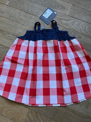 Blouse vichy Trasluz 6 ans neuve