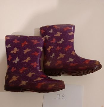 Botte de pluie papillons 32