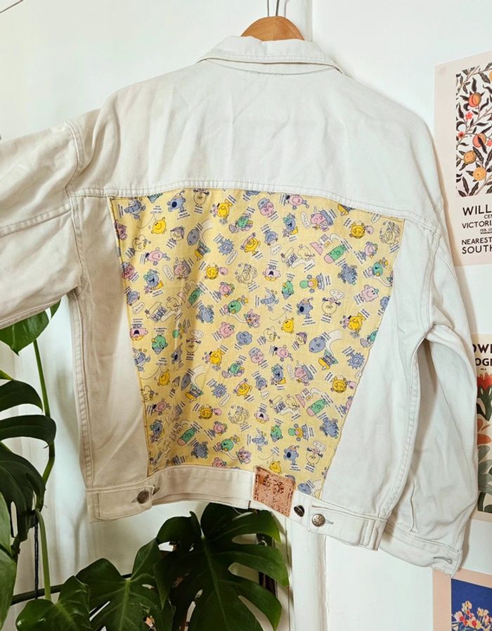 Veste en jean customisée Monsieur Madame - photo numéro 3