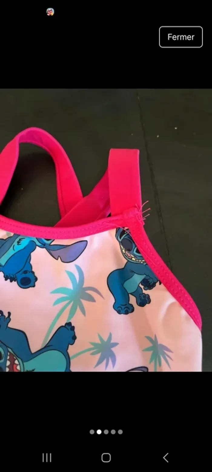 Maillot 1 pièce disney stitch - photo numéro 2