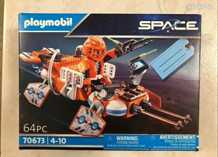 Playmobil 70673 Space Pilote et navette rapide neuf ds emballage