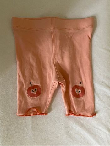 Legging court pomme
