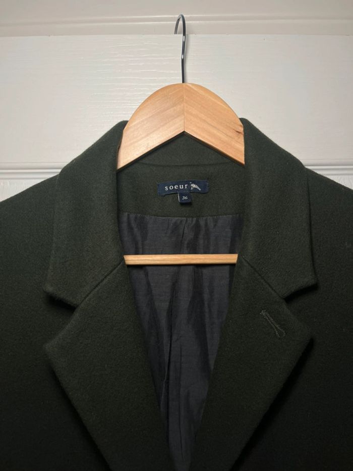 Manteau kaki Sœur 34 - photo numéro 9