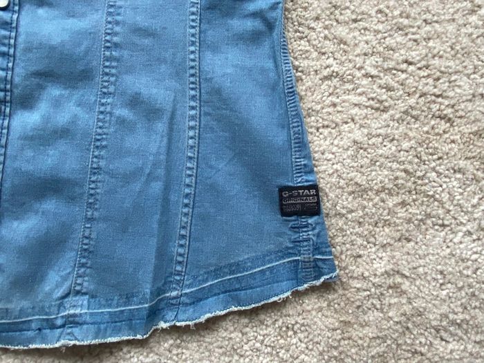 Chemise en jean sans manches G-star 🌻 - photo numéro 4