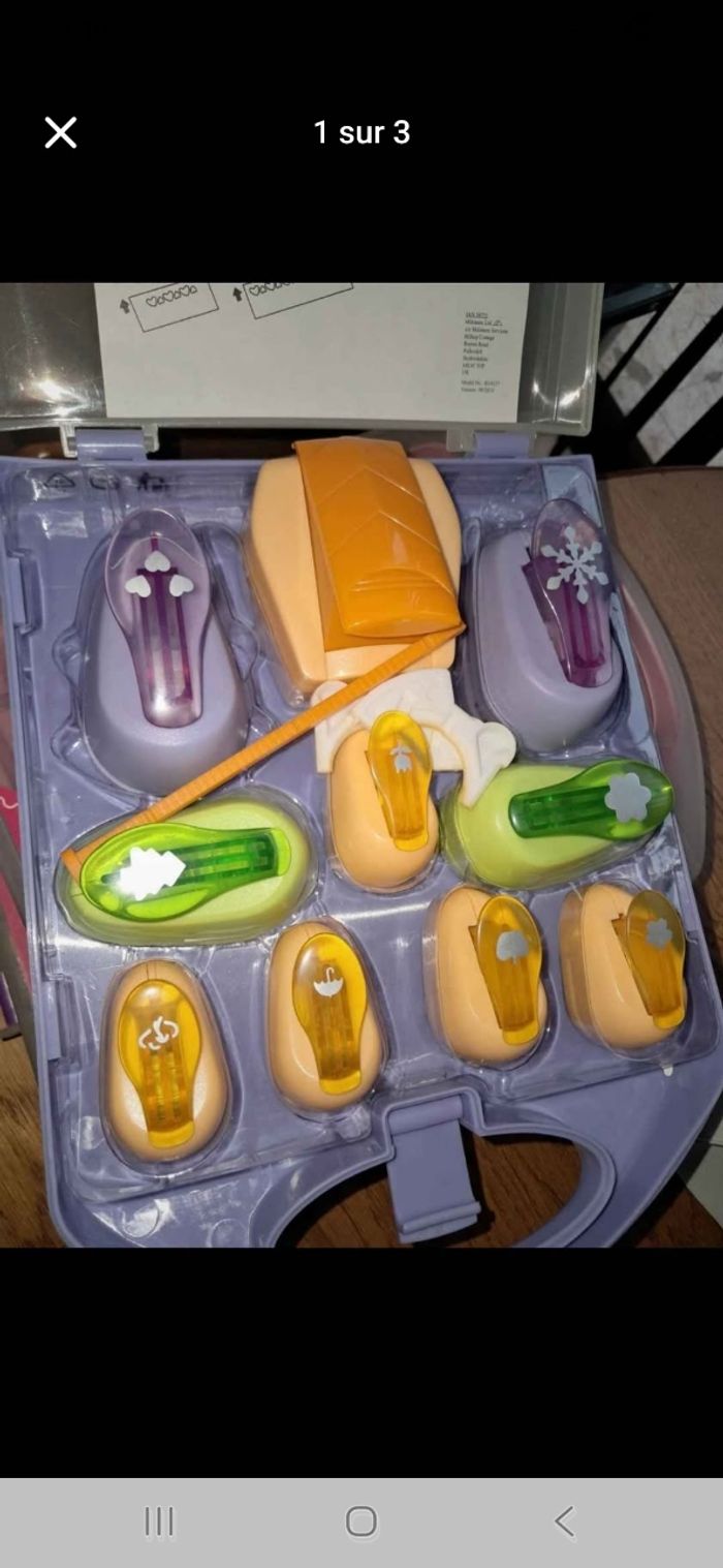 Mallette de découpage complète