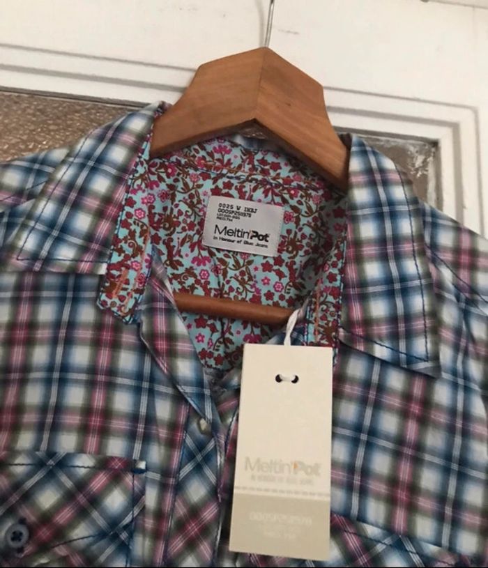 Chemise femme marque Meltin’Pot neuve avec étiquette taille XS - photo numéro 12