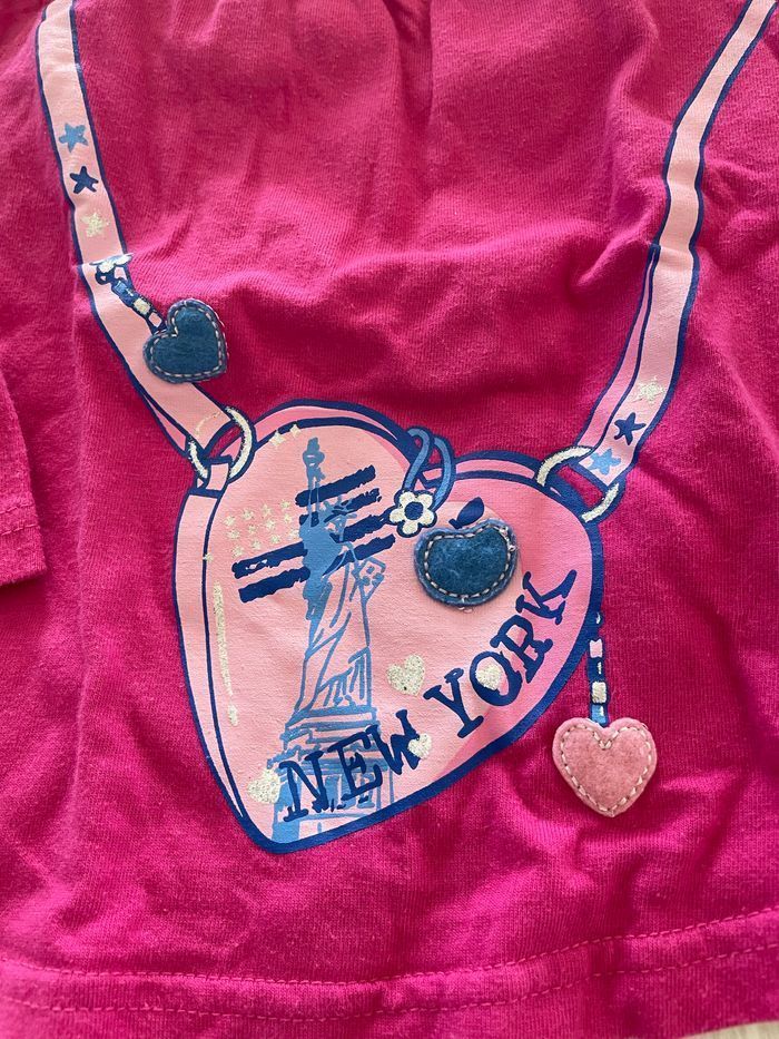 Pull fin rose cadena new york taille 8-9 mois baby - photo numéro 2