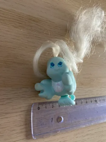 1987 hasbro little pony fairytails fairy tails oiseau birds baby bébé bleu blue