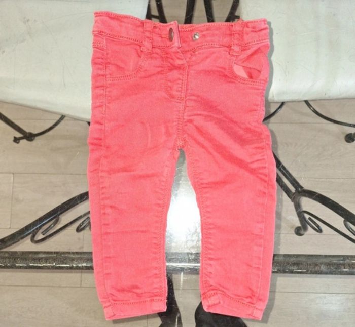 Jean rouge garçon - photo numéro 2